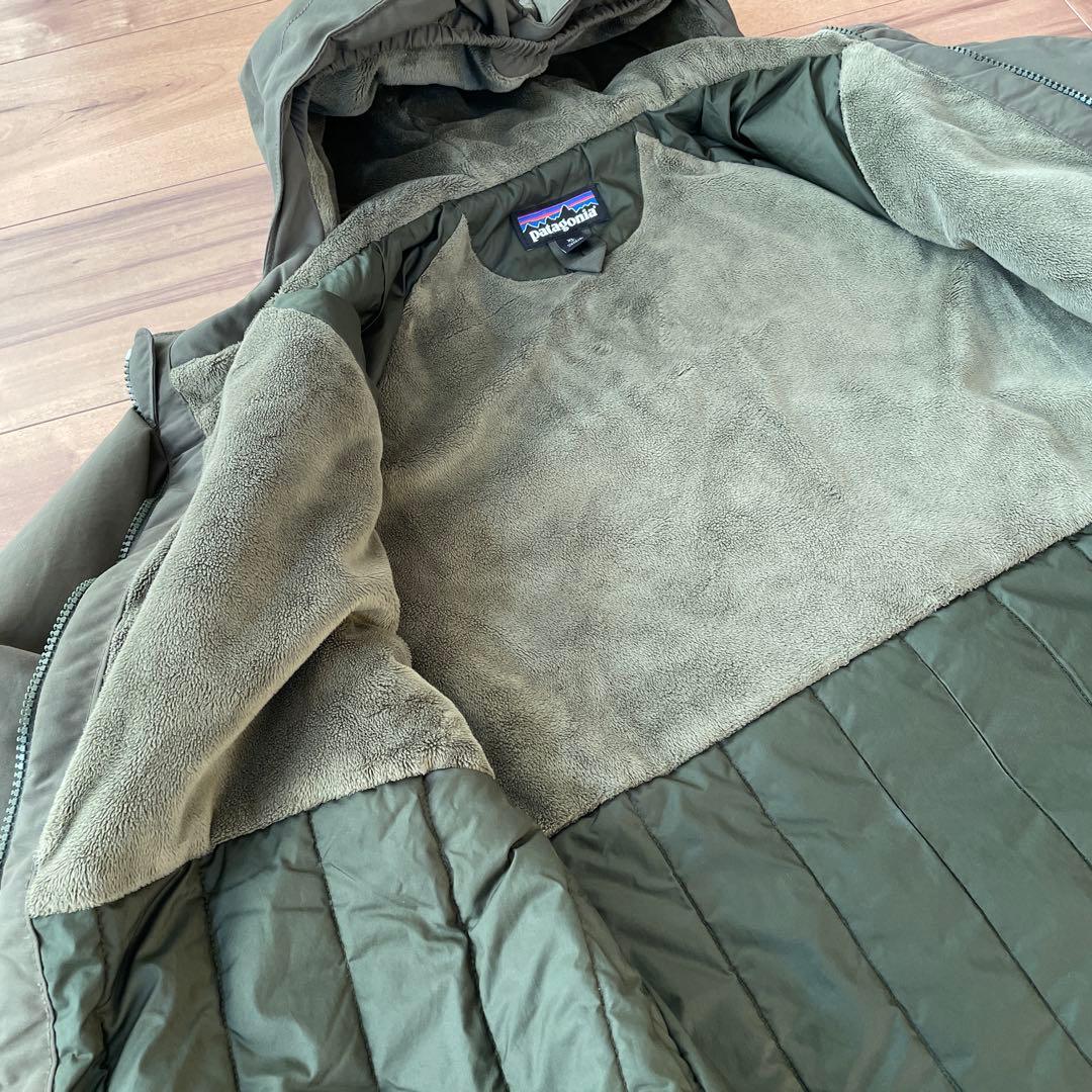 patagonia オリーブ色 ジャケット XL 14 レディース可　ブルゾン