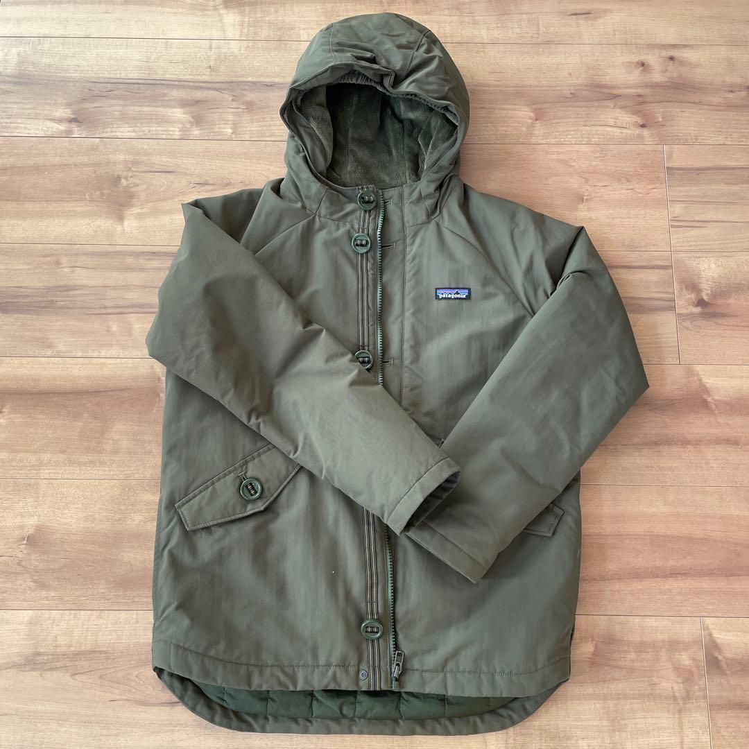 patagonia オリーブ色 ジャケット XL 14 レディース可　ブルゾン