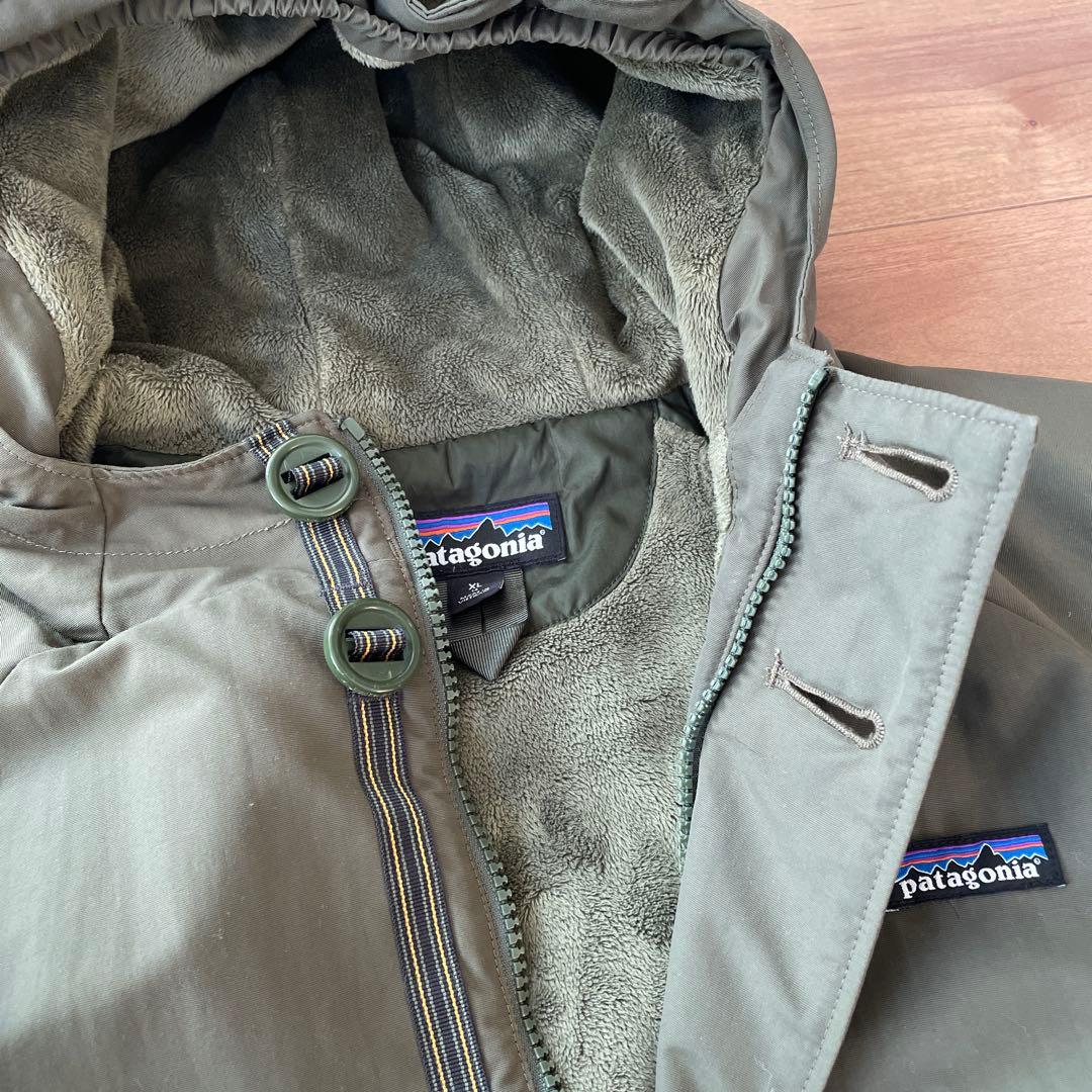 patagonia オリーブ色 ジャケット XL 14 レディース可　ブルゾン