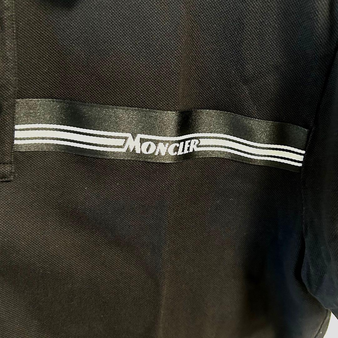 MONCLER MAGLIA POLO MANICA CORTA 黒 XL