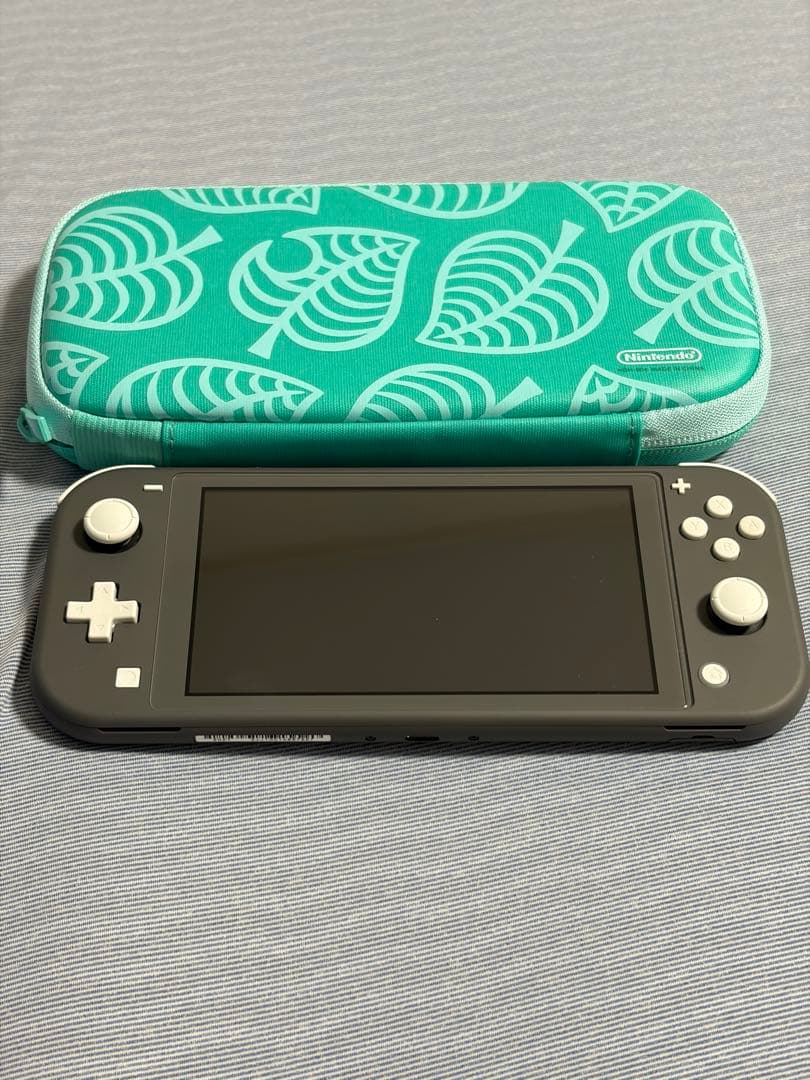 Nintendo Switch Lite グレー 保護ポーチ付き