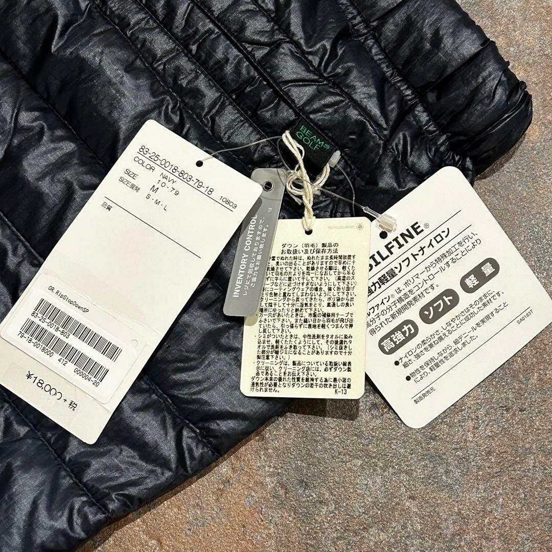 新品未使用　タグ付き　BEAMS GOLF リップストップダウン ショートパンツ