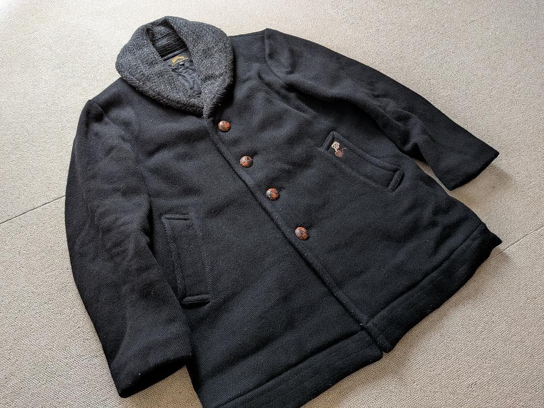 グラッドハンド ギャングスタービル ショールカラー ジャケット コート M 38