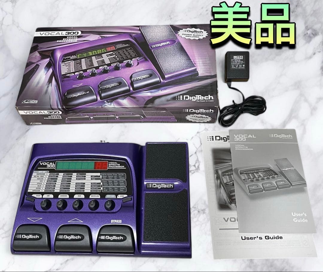 （美品） Digitech VOCAL 300 ボーカル用マルチエフェクター