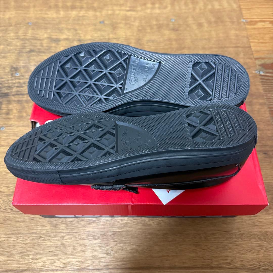 【新品/送料込】コンバース オールスター ローファー 30cm(ブラック)