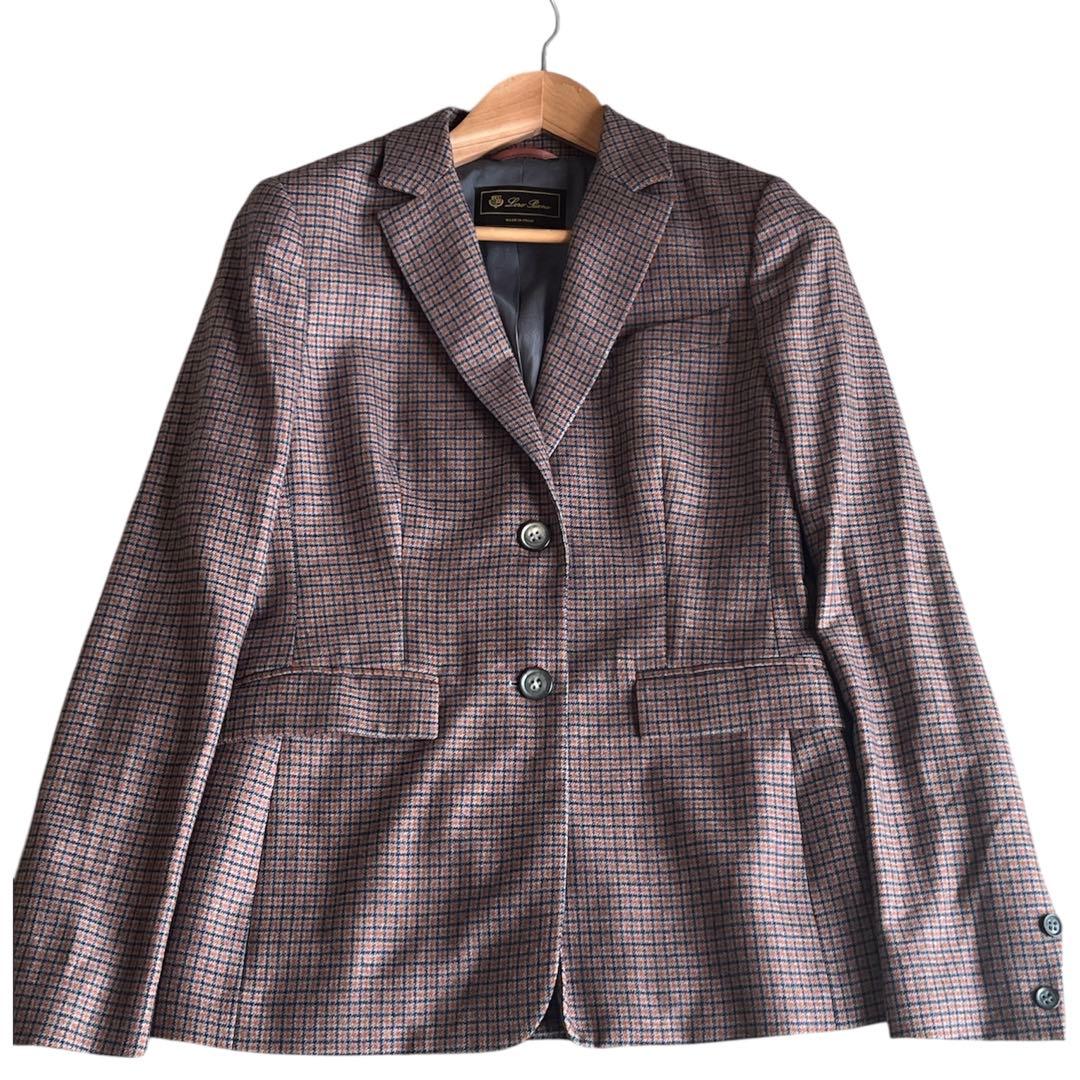 ✨美品✨Loro Piana社製 カシミヤ100% テーラードジャケット 42