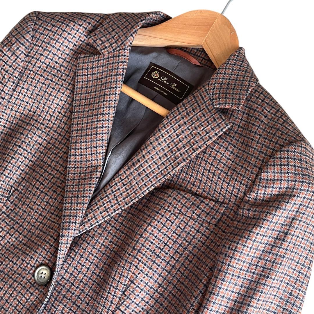 ✨美品✨Loro Piana社製 カシミヤ100% テーラードジャケット 42