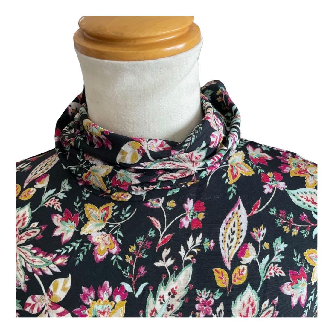 【美品】Isabel Marant タートルネック 花柄 36