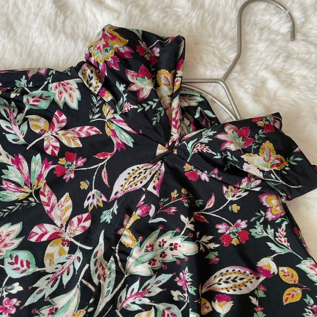 【美品】Isabel Marant タートルネック 花柄 36