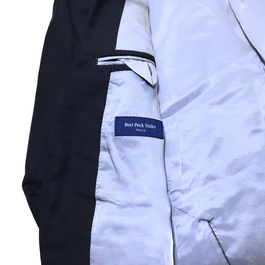 ロロピアーナ Super130's 生地 紺ブレザー A5 本切羽ダークネイビー