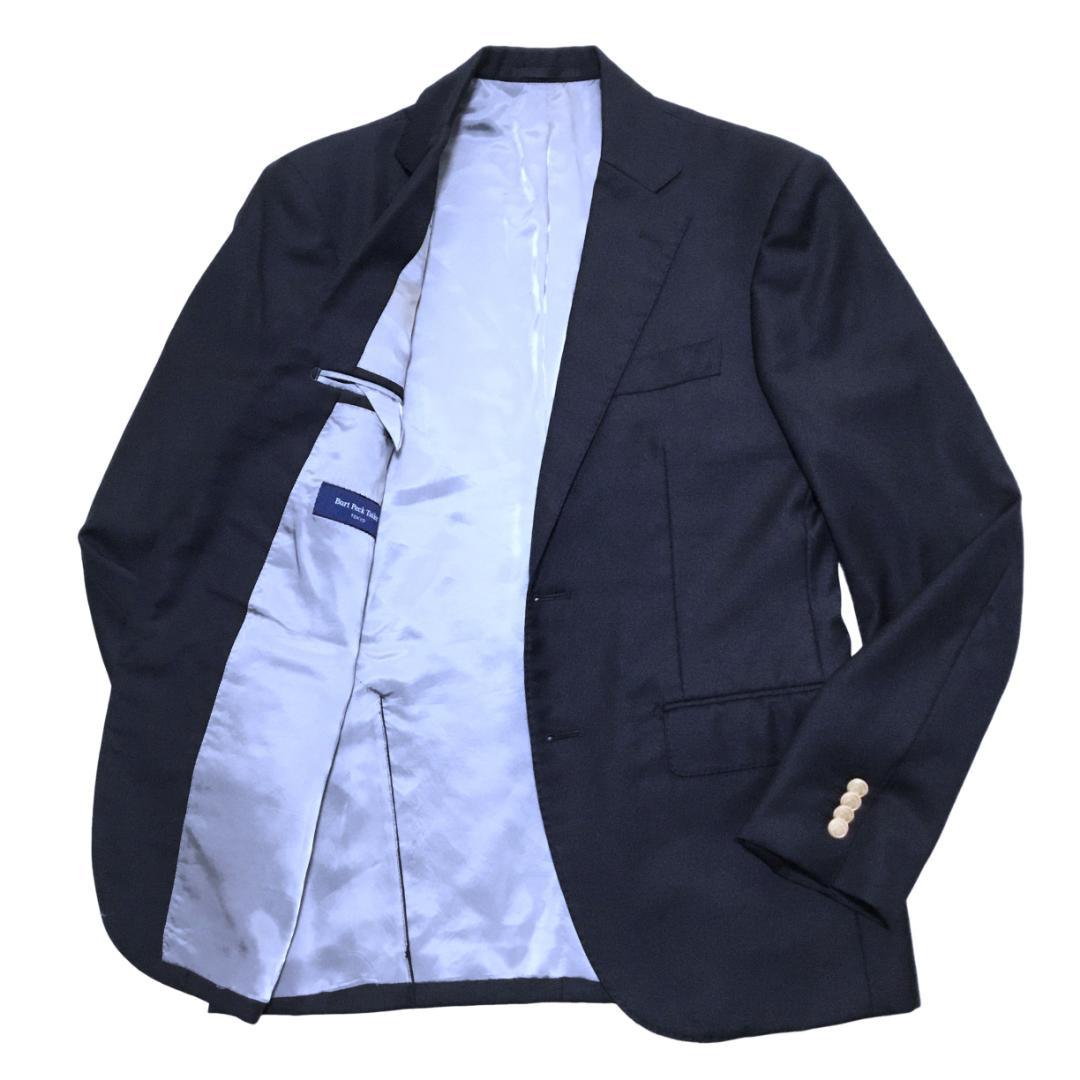 ロロピアーナ Super130's 生地 紺ブレザー A5 本切羽ダークネイビー
