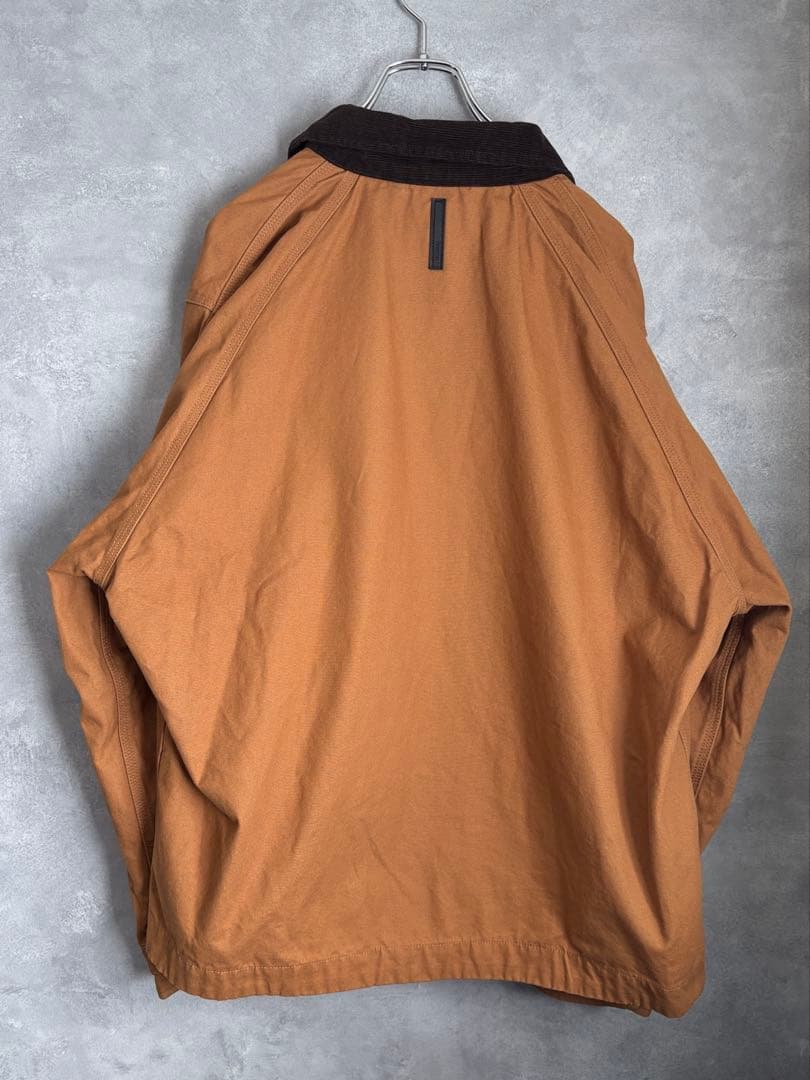 NEW ERAニューエラ ダックジャケット♦ライトブラウン XL