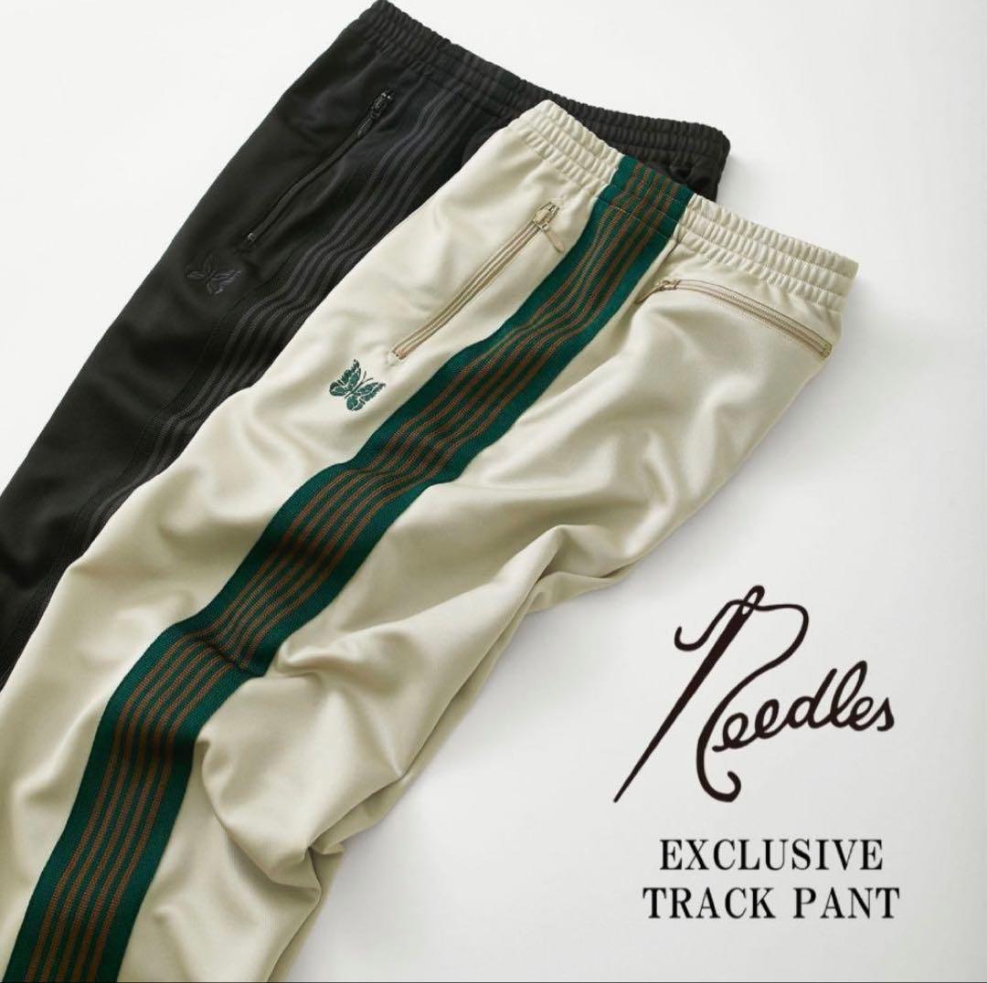 【即完売】Needles STUDIOUS別注トラックパンツ カラー エクリュ