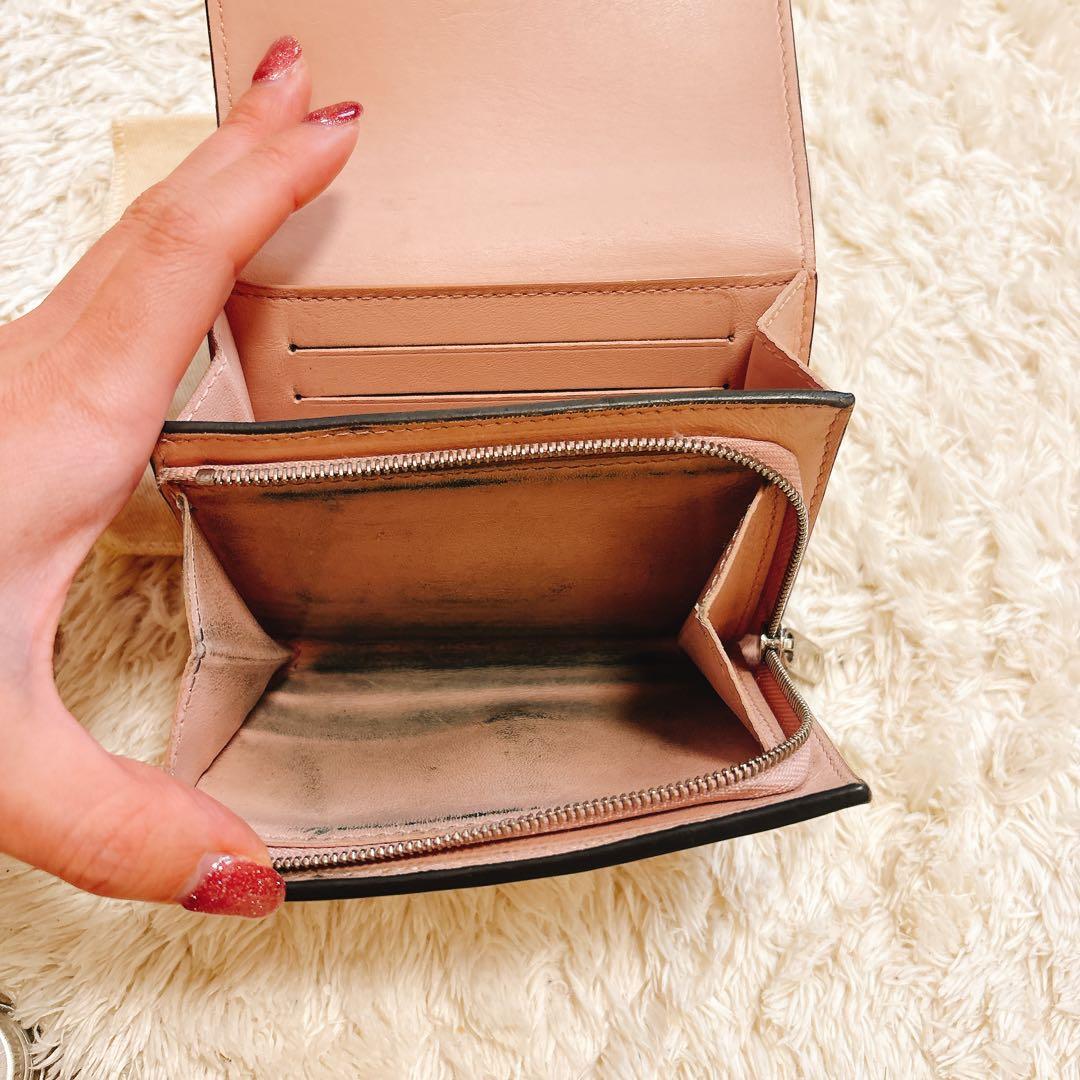 LOUIS VUITTON 二つ折り財布 ピンク