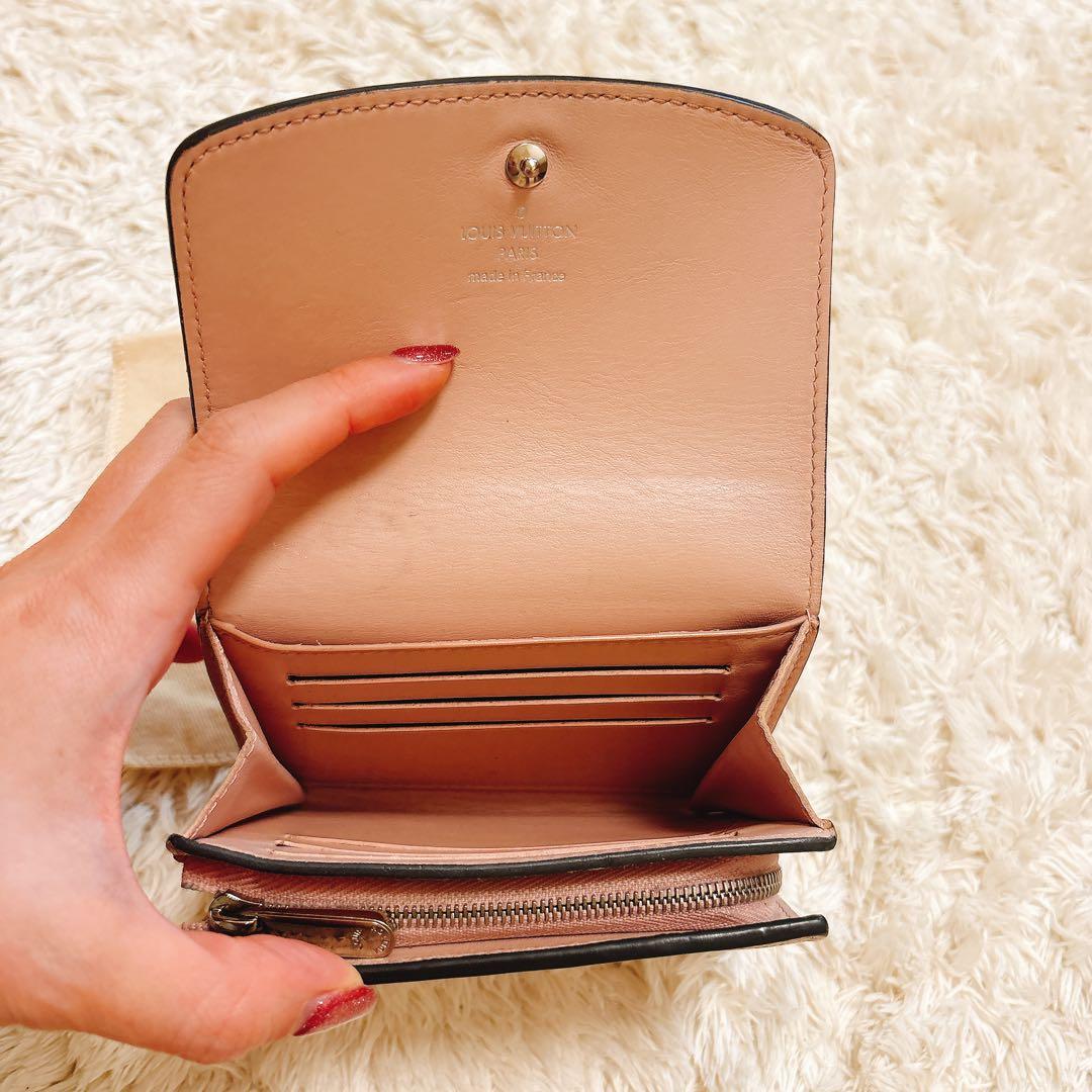 LOUIS VUITTON 二つ折り財布 ピンク