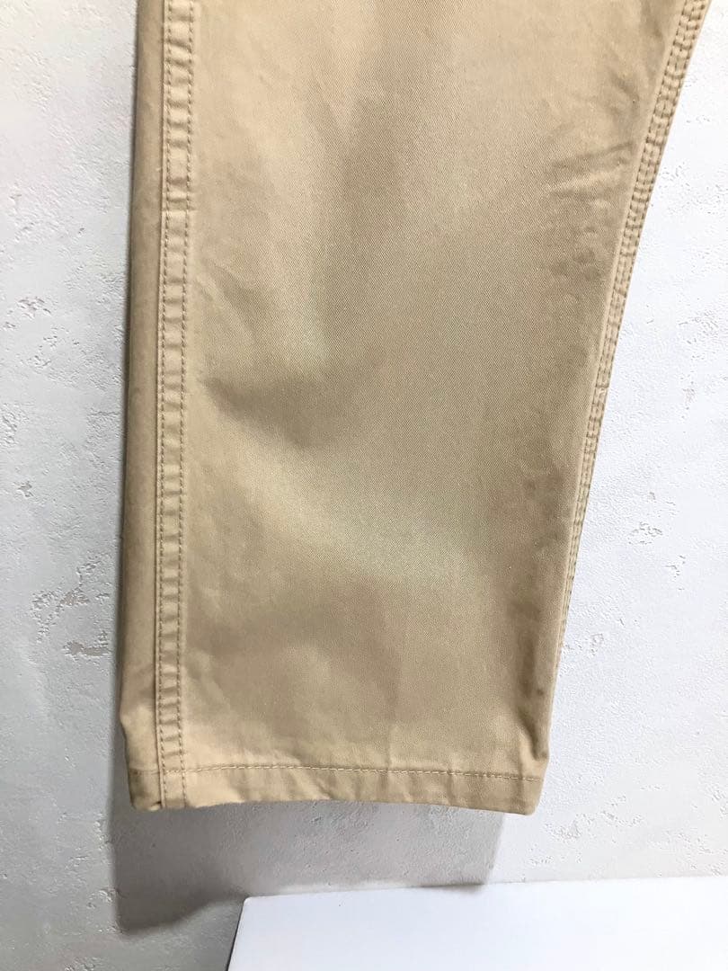 SASSAFRAS フォールリーフスプレイヤーパンツ ギャバジン生地使用