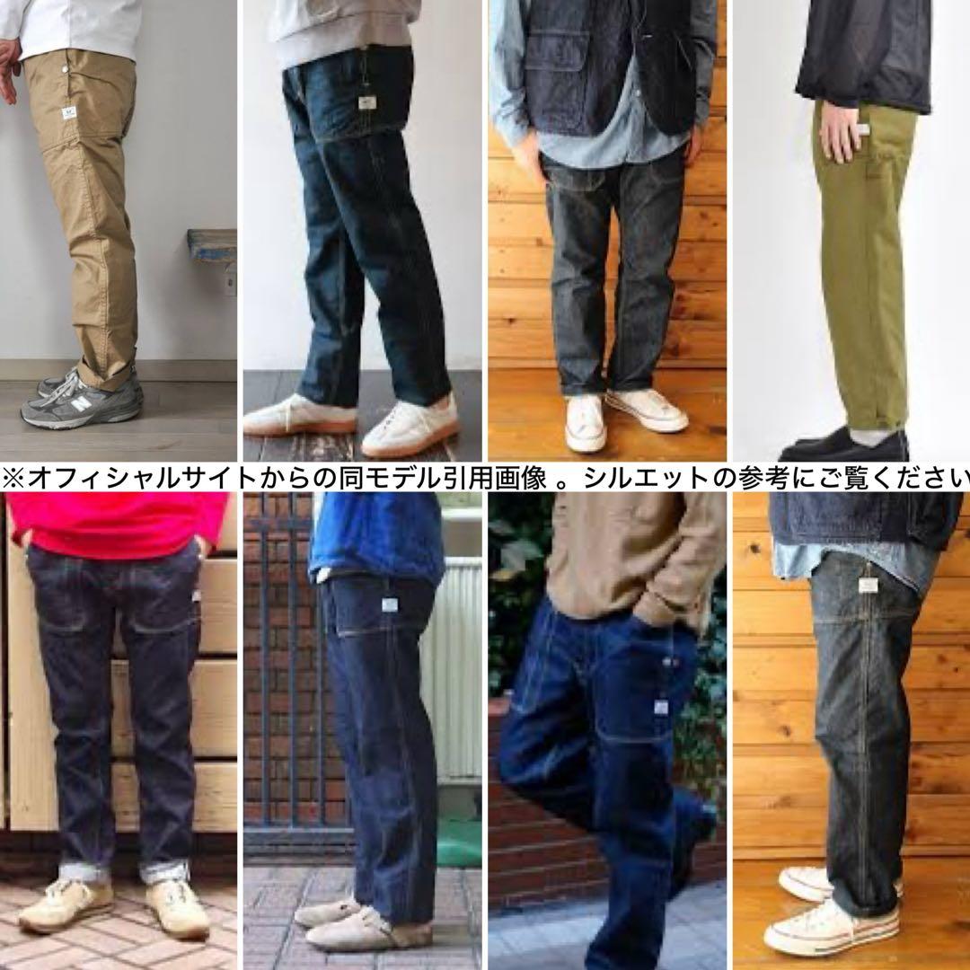 SASSAFRAS フォールリーフスプレイヤーパンツ ギャバジン生地使用