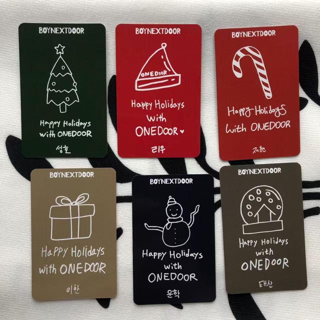 BOYNEXTDOOR SBS 歌謡大典 サノク トレカ 6枚セット