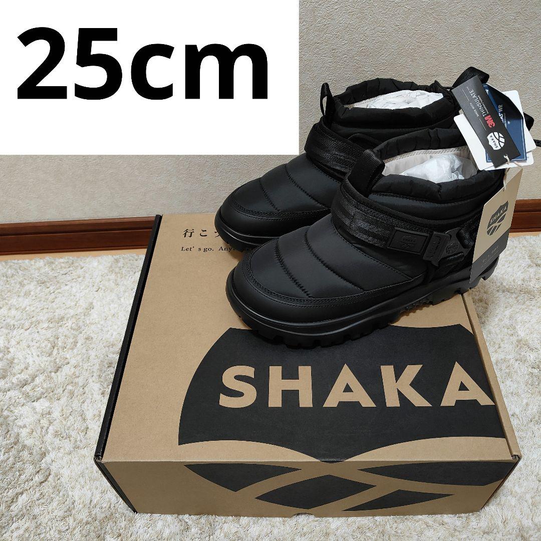 靴 SHAKA SK-291 SNUG BOOTIE EX black 25cm