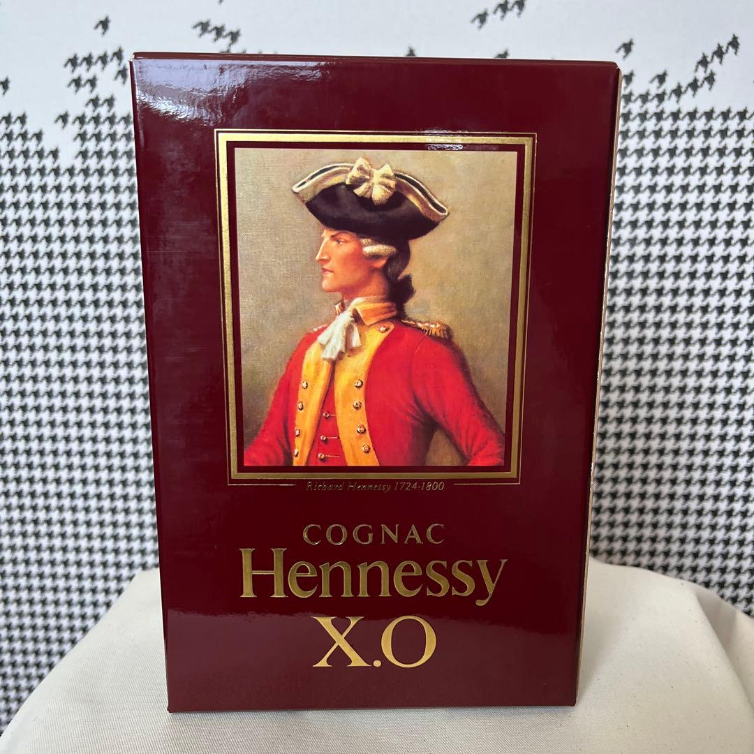 【未開栓】ヘネシー Hennessy X.O ブランデー コニャック 箱付き 金
