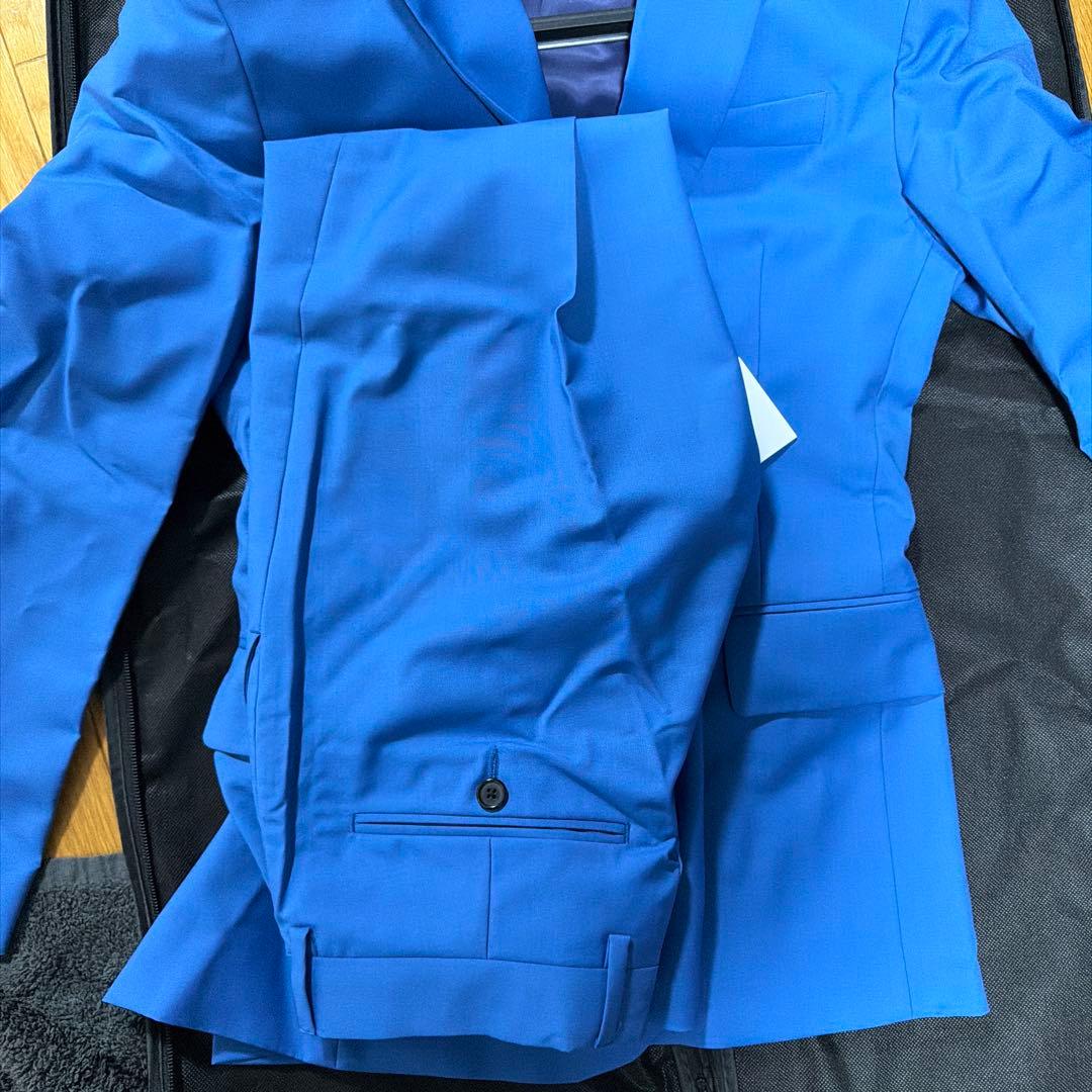 【美品】ポールスミス セットアップ ジャケット ブルー