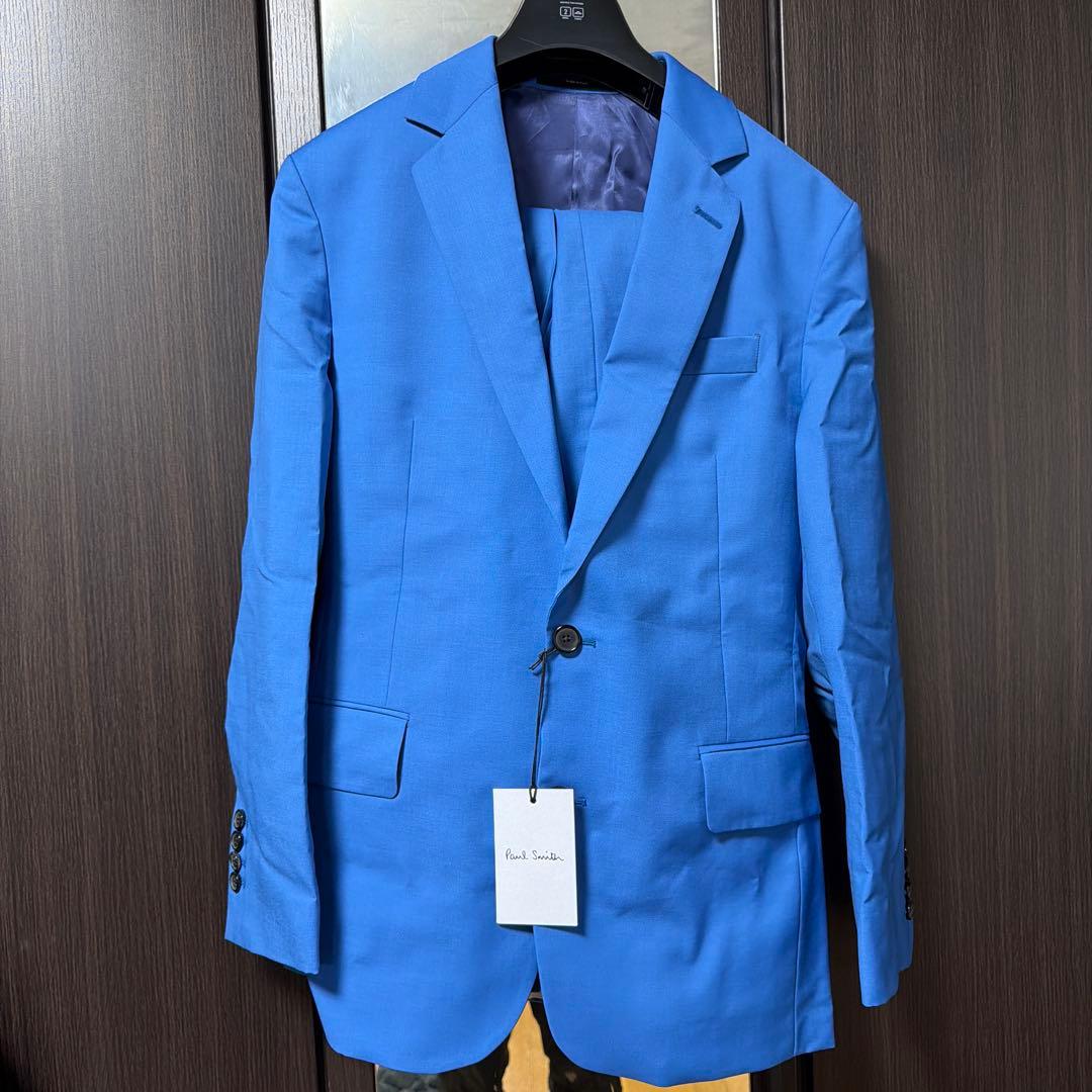【美品】ポールスミス セットアップ ジャケット ブルー