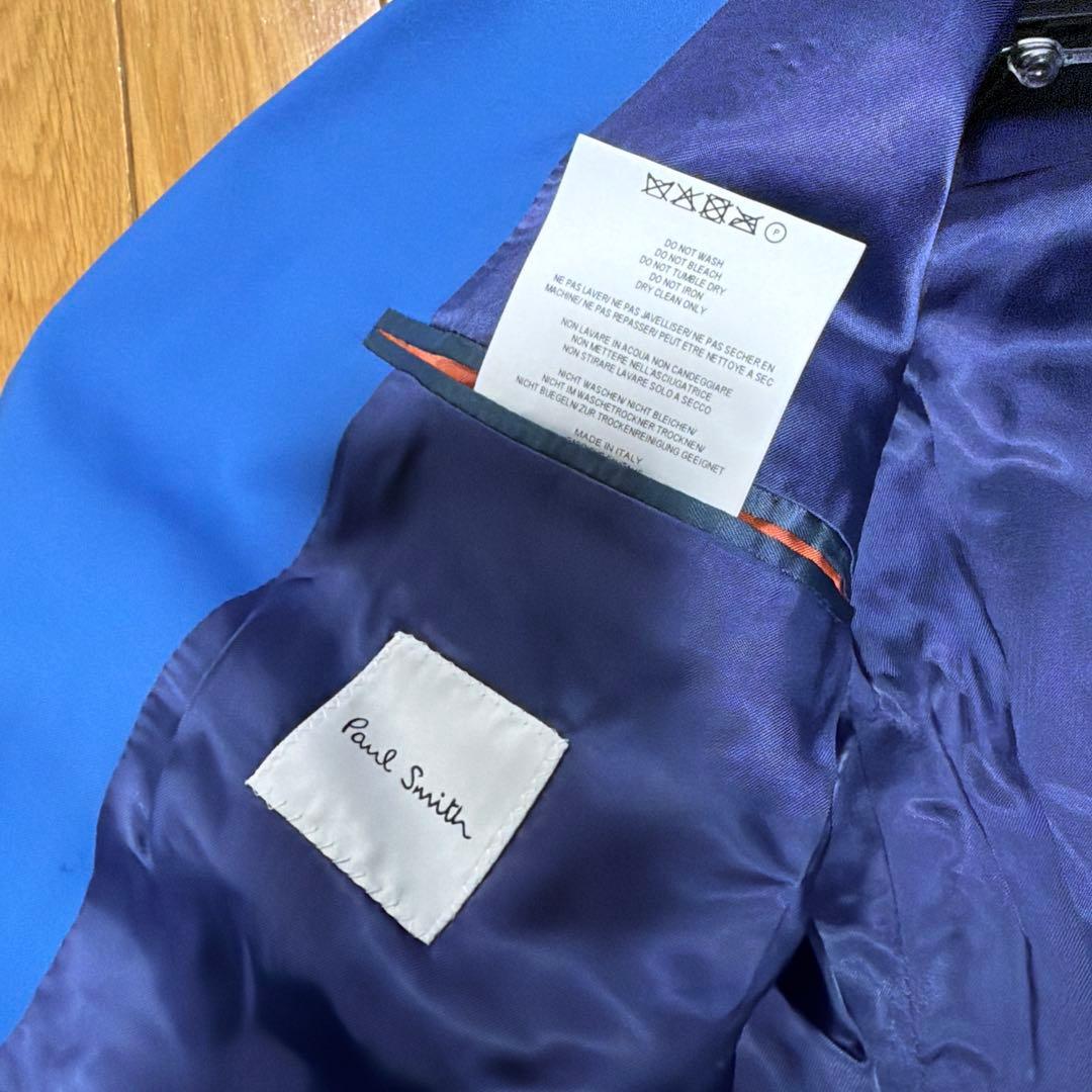 【美品】ポールスミス セットアップ ジャケット ブルー