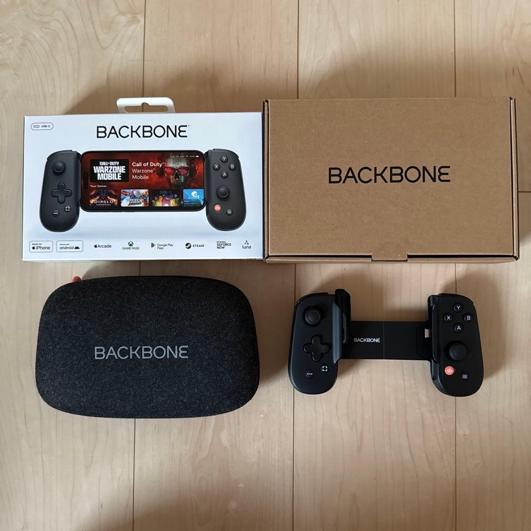 BACKBONE USB C モバイルゲーミングコントローラ