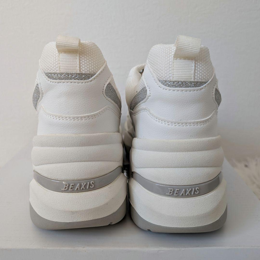 【箱付き　極美品】BEAXIS　ビーアクシス　厚底　スニーカー ダイエット