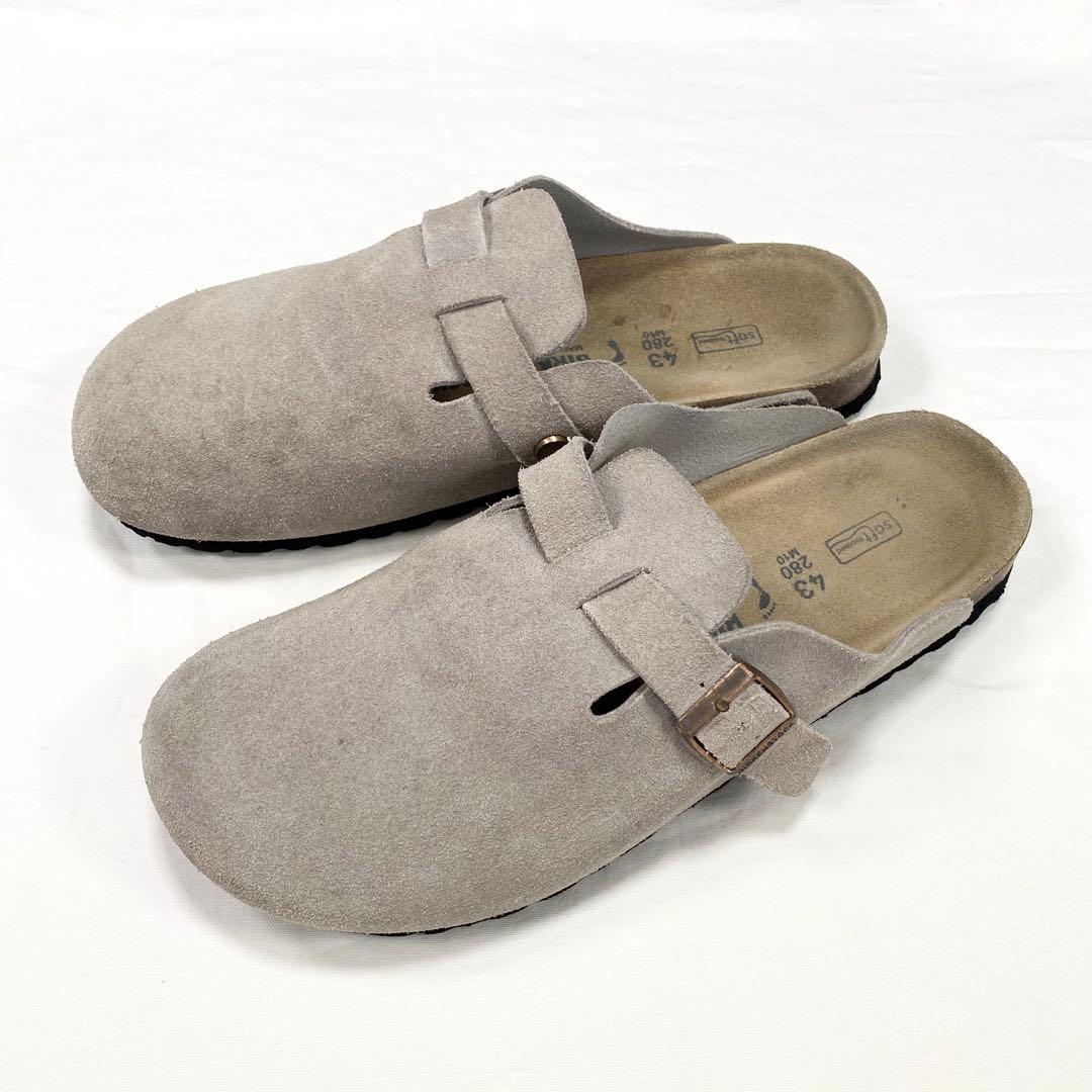 美品✨ BIRKENSTOCK ボストン スエード レザー トープ 43