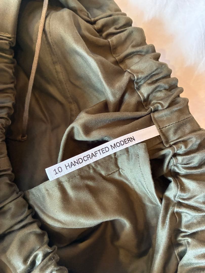 TENNE HANDCRAFTED MODERN ミリタリーバレルパンツ