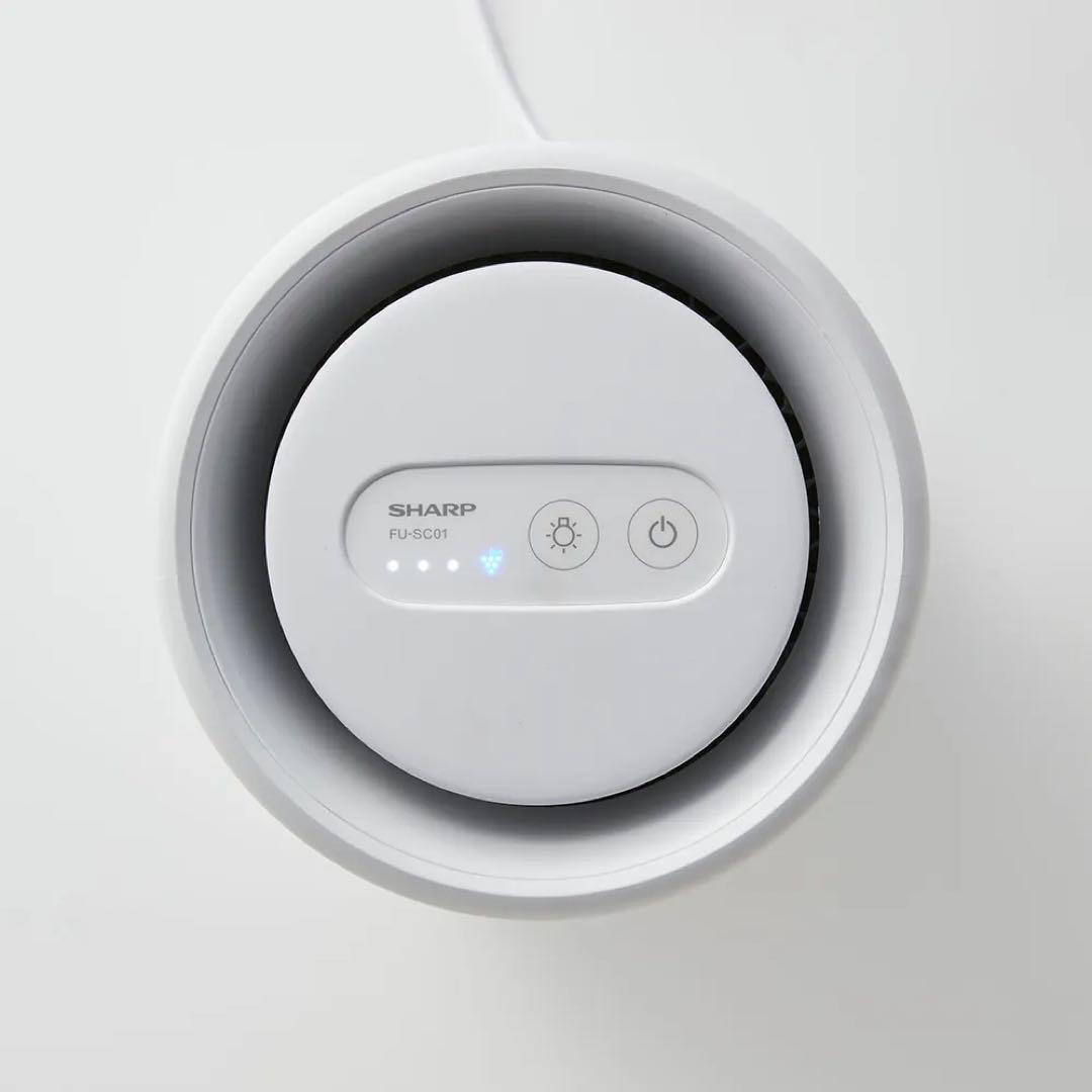 シャープ SHARP 空気清浄機 プラズマクラスター FU-SC01-W