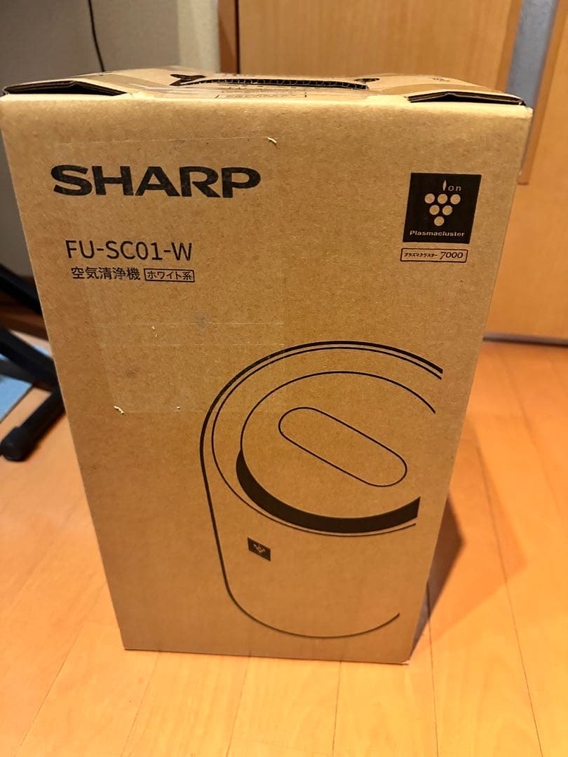 シャープ SHARP 空気清浄機 プラズマクラスター FU-SC01-W