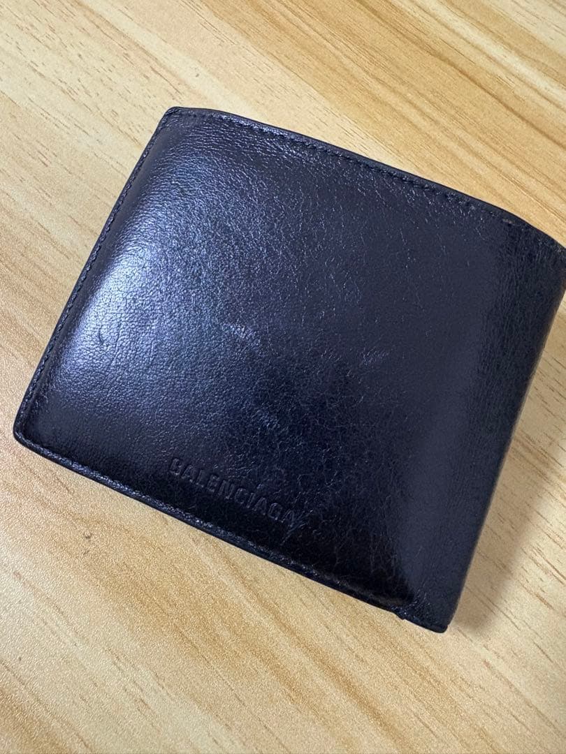 値下げ　激レアBALENCIAGA 二つ折り財布　2024完売品