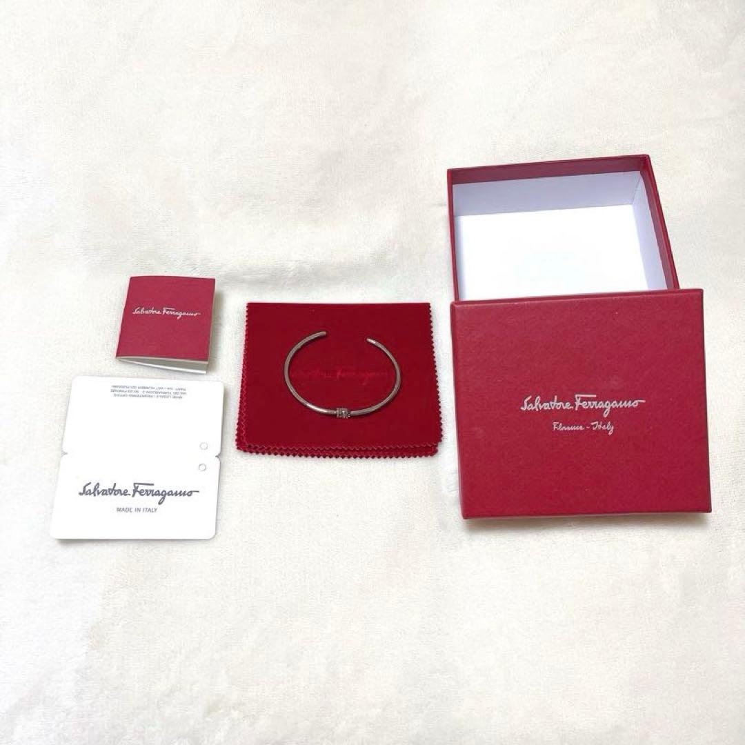 ★美品★フェラガモ ガンチーニ バングル Salvatore Ferragamo