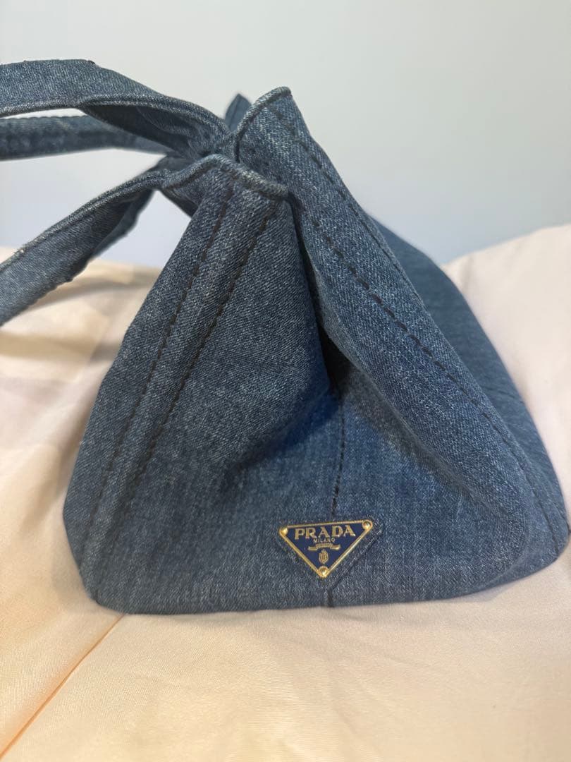 PRADA デニム トートバッグ