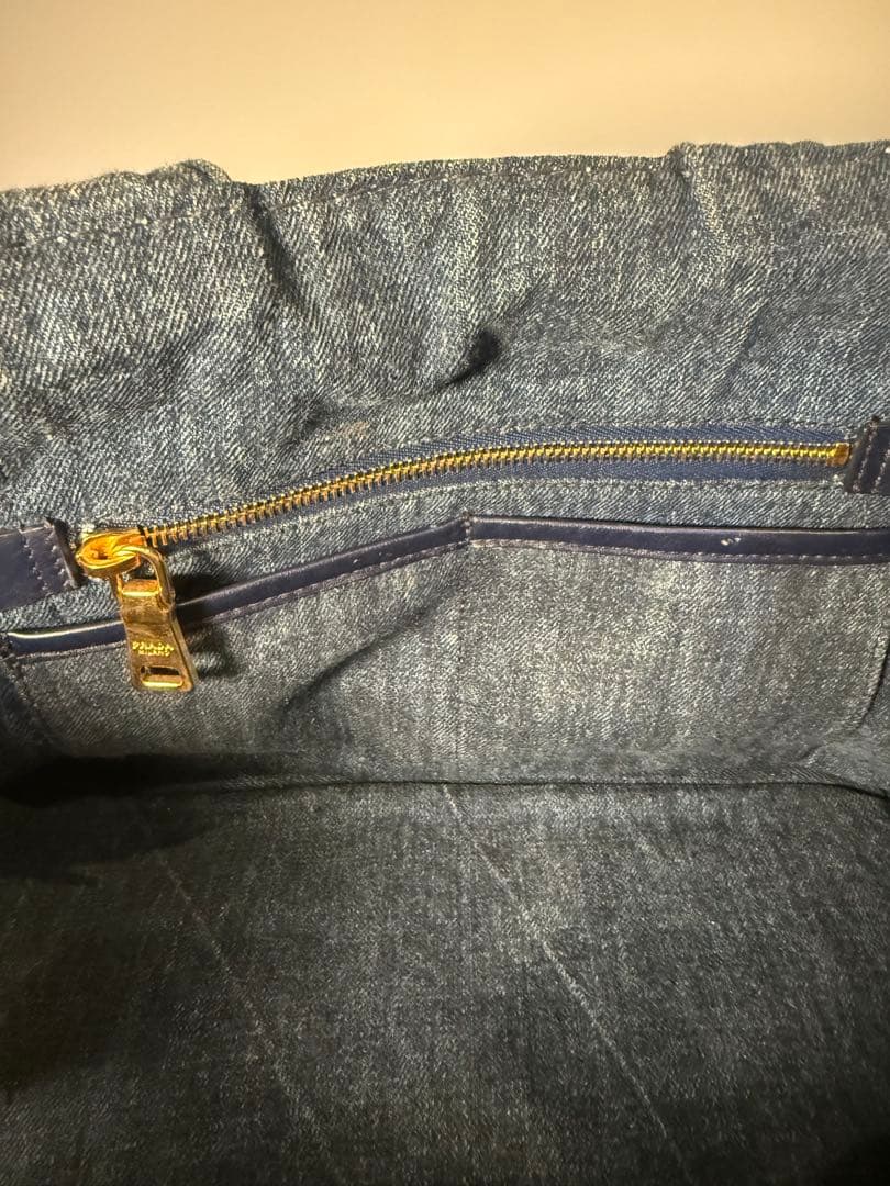 PRADA デニム トートバッグ