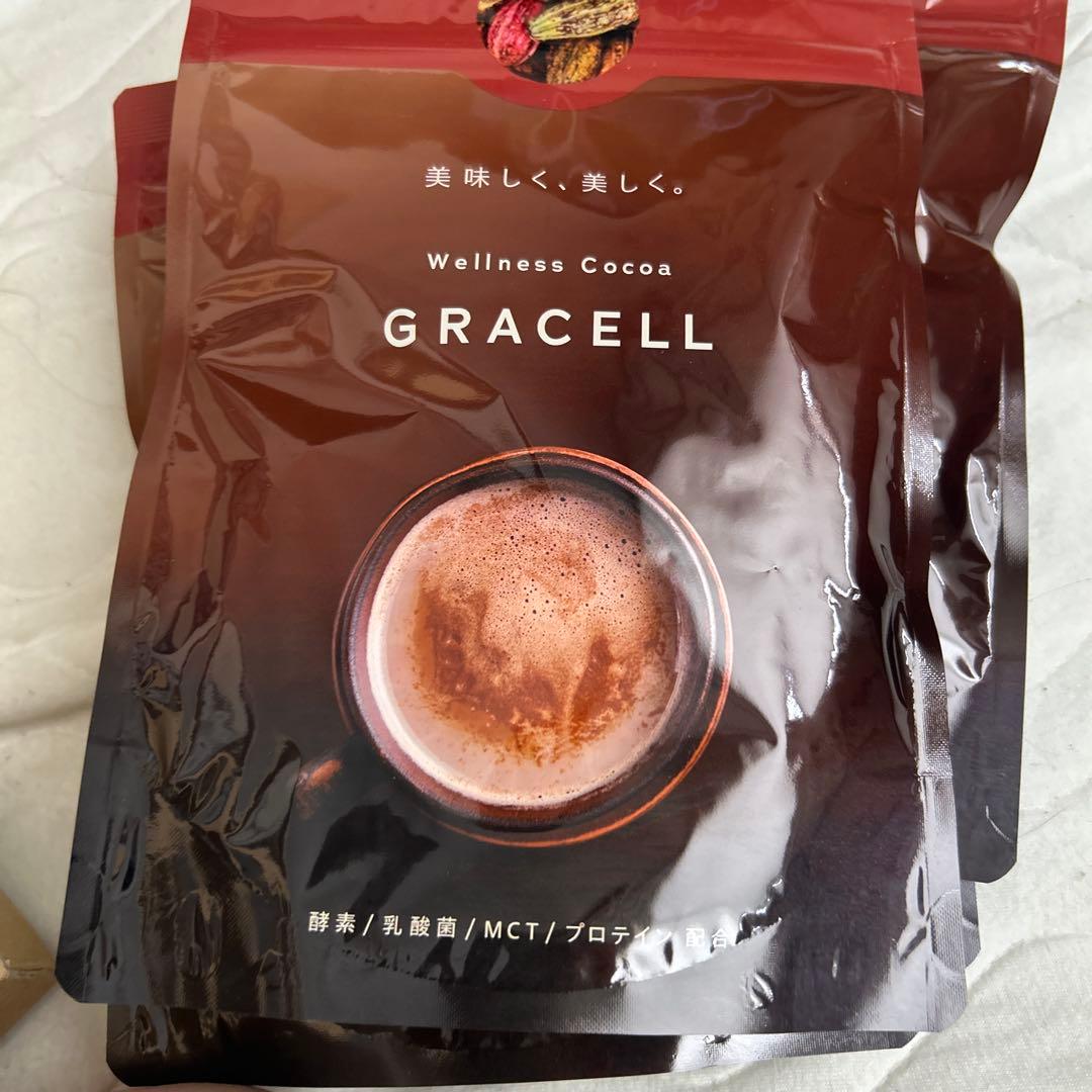 「新品未開封」GRACELL グレイセル　ココア 4袋セット