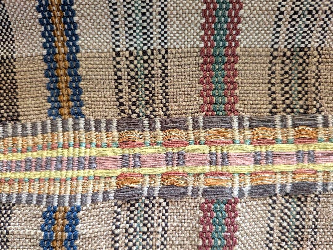 紬　変わりロートン織　沖縄　未使用