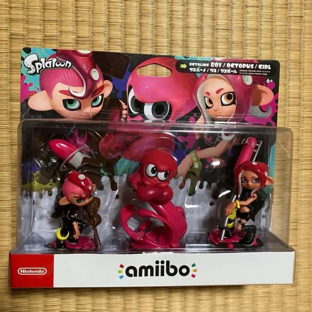 アミーボ　AMIIBO トリプルセット タコガール タコ タコボーイ