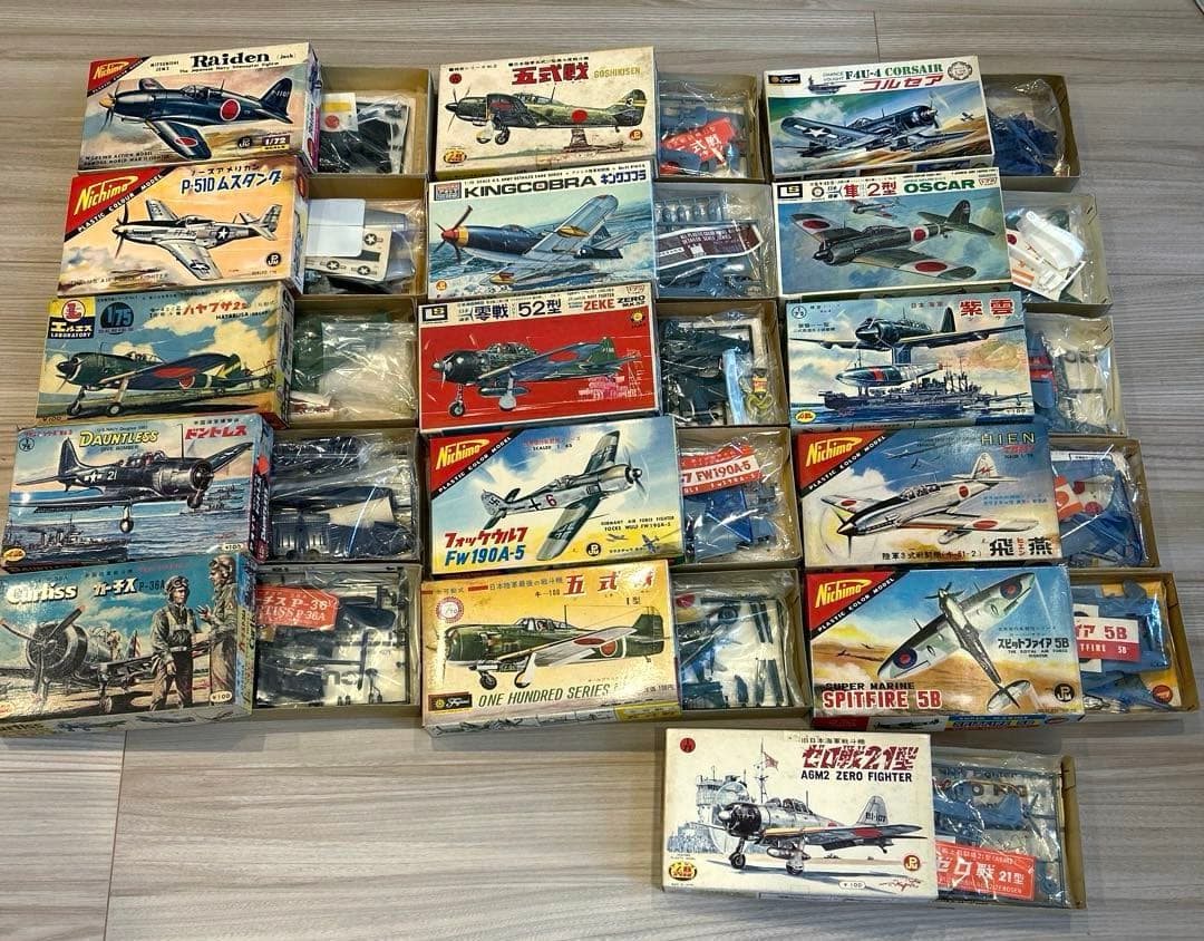 航空機模型 未組立セット まとめ売り
