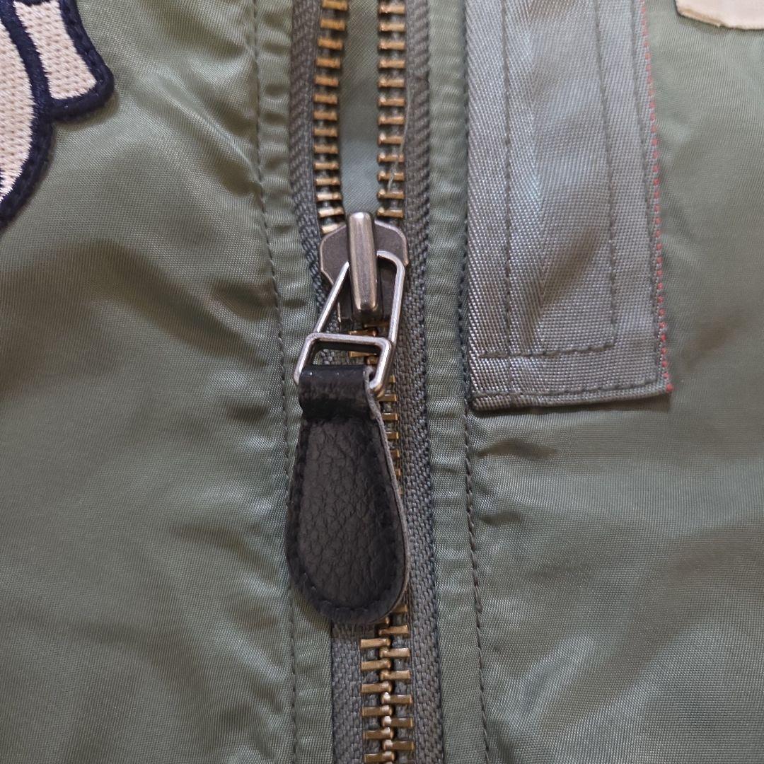 AVIREX MA-1 フライトジャケット L-2 USAFA ワッペン M