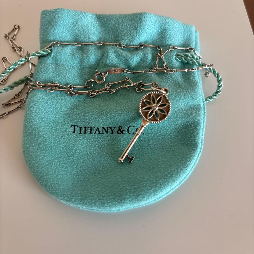 Tiffany & Co. シルバー925 キー型ネックレス