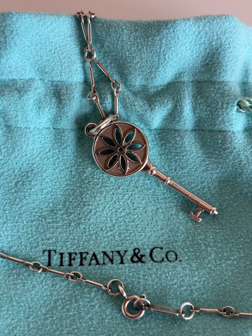 Tiffany & Co. シルバー925 キー型ネックレス