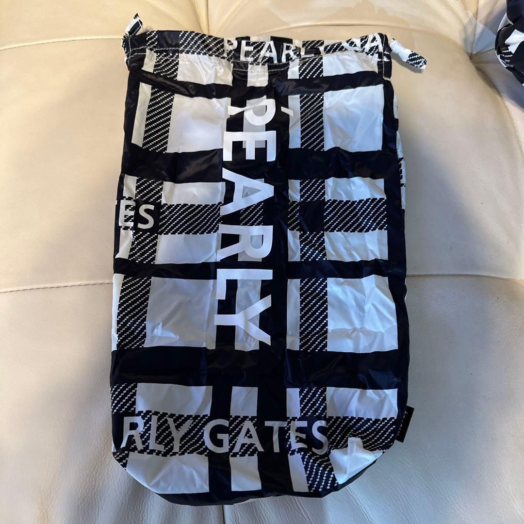 PEARLY GATES チェック柄ジャケット フード付き