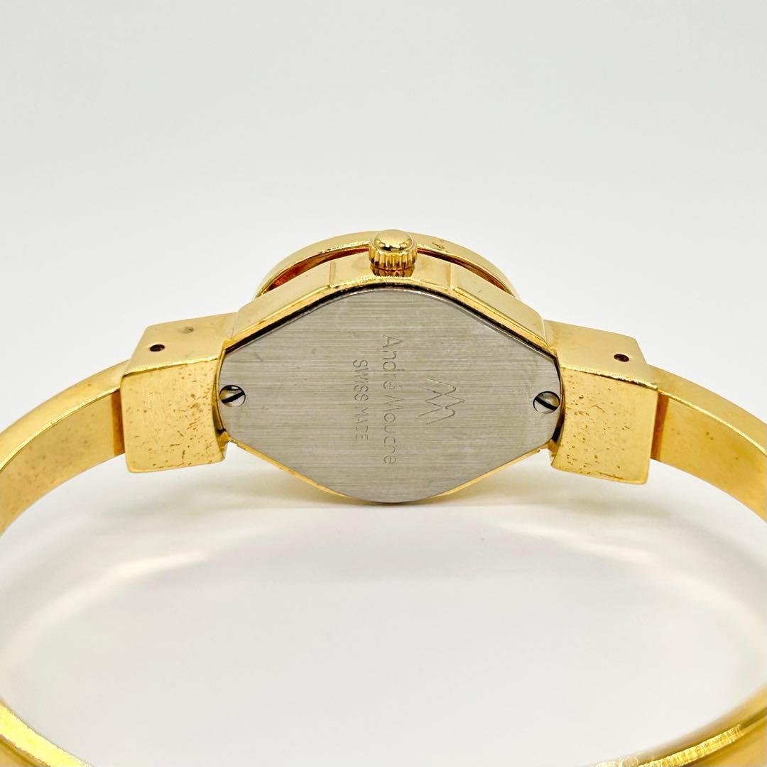 Andre Mouche アンドレムッシュ ダイヤベゼル クォーツ 腕時計