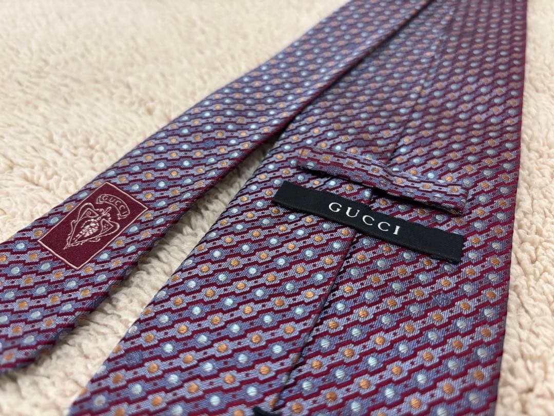 a*6様 GUCCI fiorio CELINEなど シルク製ブランドネクタイ1