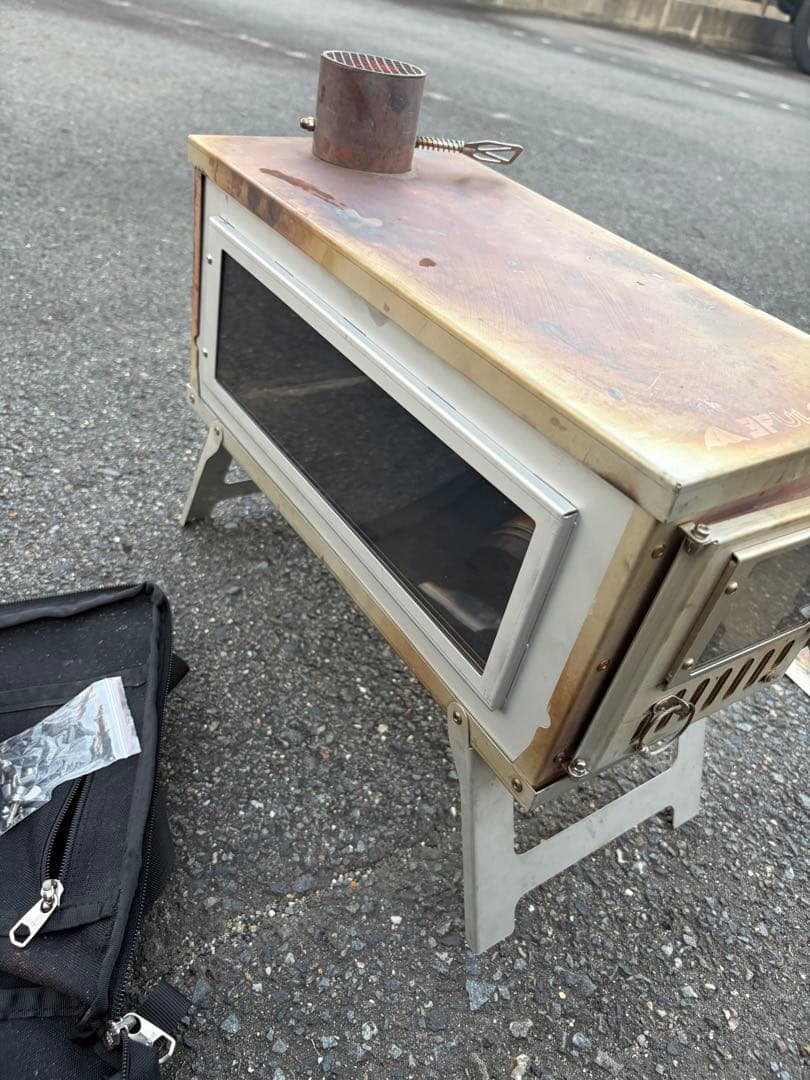 く*ん様 薪ストーブ 3f ul gear 軽量　一酸化炭素チェッカー付き