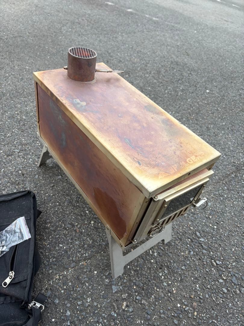 く*ん様 薪ストーブ 3f ul gear 軽量　一酸化炭素チェッカー付き