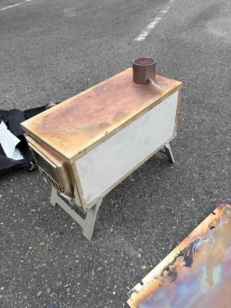 く*ん様 薪ストーブ 3f ul gear 軽量　一酸化炭素チェッカー付き